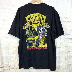 GloGang × Demo World Joyride Tee Men XL Black Graphic Chief Keef Rap Streetwear